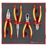 Teng Tools Insulated Plier Set FOAM2 4 Pieces