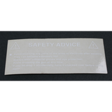 Sealey Label (safety advice) 120.912481