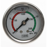 Sealey Pressure gauge (rear fitting) 181.3080420