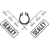 Sealey Ext Circlip 12mm 2500LE.V3-93