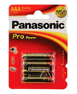 Connect Panasonic Pro Power AAA Battery 4pc x 12 - CPL 30652