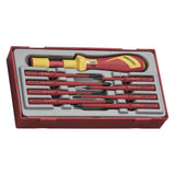 Teng Tools Insulated Torque Screwdriver Set TT1 9 Pieces