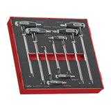 Teng Tools T-Handle TX Key Set FOAM2 7 Pieces