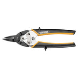 Teng Tools Compact tin snip straight/left cut Cr-Mo 182mm