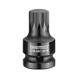 Teng Tools 1/2" XZN/Triple Square Impact Socket 43mm 16