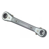 Teng Tools Ratcheting Offset Ring Spanner Metric 12 x 14mm