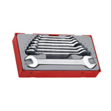 Teng Tools Double Open Ended Spanner Set TT1 8 Pieces