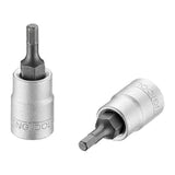 Teng Tools 1/4" square drive 8 mm Cr-V & S2 hex bit socket