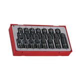 Teng Tools 3/8" & 1/2" Hex Impact Socket Set DIN TT1 15 Pieces