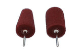 Power-TEC Polishing Sponge Wheels (Red, Extra Fine) 2pc - PPL