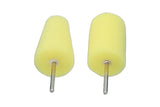 Power-TEC Polishing Sponge Wheels (Yellow, Medium) 2pc - PPL