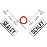 Sealey O-Ring (Red) AK3989.11