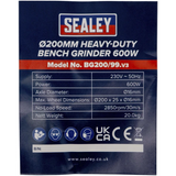 Sealey Label BG20099V3.25