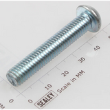 Sealey Button head socket screw m8x45 zinc BHSS845.S