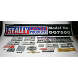 Sealey Labels GG7500.L