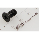 Sealey Csk phillips machine screw m6x12 black MSC612.SB