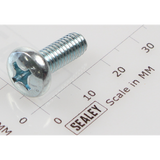 Sealey Machine Screw Pan Head Phillips M6 X 16mm MSP616.S