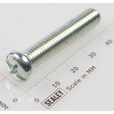 Sealey Machine screw pan head phillips m8x40mm (single) MSP840.S