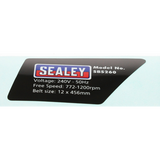 Sealey Housing label, right side SBS260.38