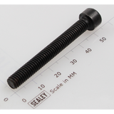 Sealey Socket head cap screw m6x50 black SCB650.SB