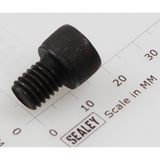 Sealey Socket head cap screw m8x10 black SCB810.SB