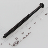 Sealey Rd head s/t screw m4x65 black SD1000.V3-21