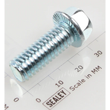 Sealey Hex head flange bolt m10x25 single SFS1025.S
