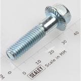 Sealey Hex head flange bolt m8x34 single SFS834.S