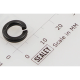 Sealey Spring washer m6 black(single) SWM6.SB