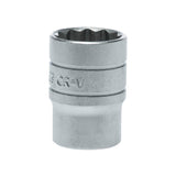 Teng Tools 1/2" Socket 12 pt Metric 12mm