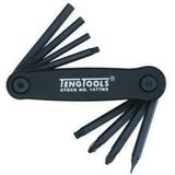 Teng Tools Folding Key Set Mixed 8 Pieces