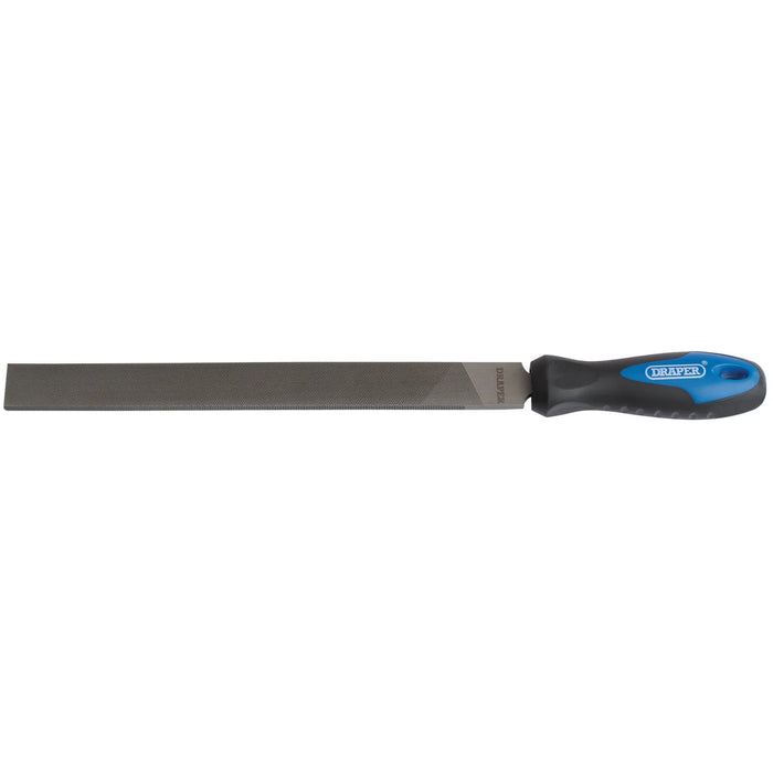 Draper Soft Grip Engineers Hand File and handle 150-300mm