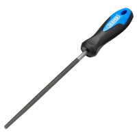 Draper Soft Grip Engineers Round File and handle 150-250mm