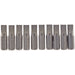 Draper Plain Slot Insert Bit, 6mm, 1/4" Hex, 25mm Long (Pack of 10) 64031 Draper - Town Tools 