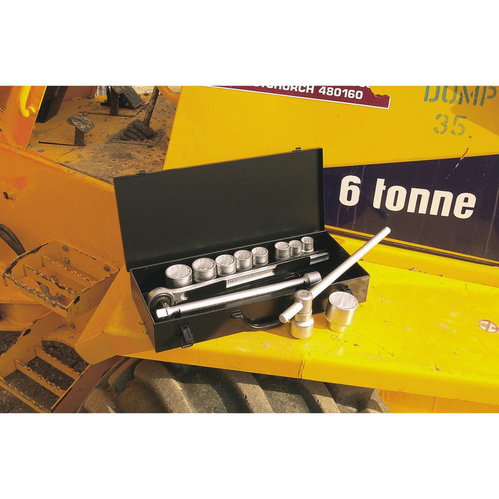 Elora Metric Socket Set, 3/4" Sq. Dr. (13 Piece) - 770 SMZ