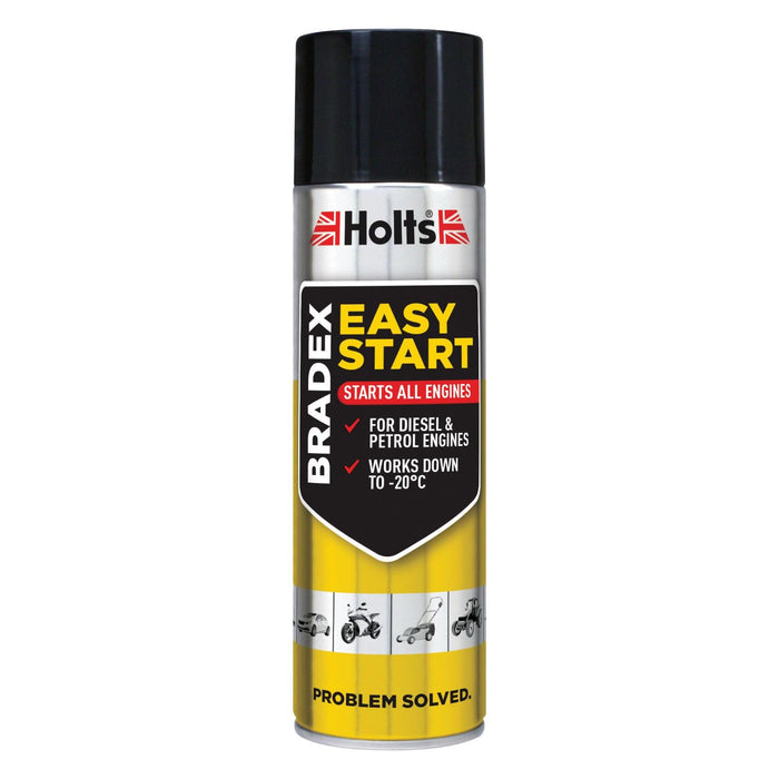 5 x Holts Bradex Easy Start Petrol Diesel Car Van Truck Starting Engine Spray Aid Holts - Town Tools 