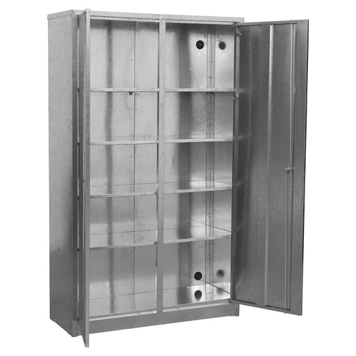 Sealey Galvanized Steel Floor Cabinet 4-Shelf Extra-Wide GSC110385 Sealey - Town Tools 