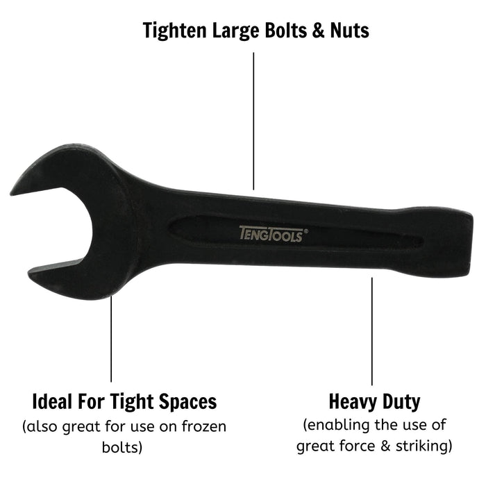 Teng Tools Open End Slogging Wrench Metric 30mm Teng Tools - Town Tools 