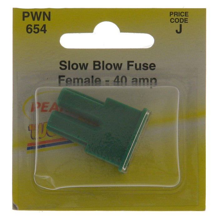 Wot-Nots Fuse - Female Slow Blow - Green - 40A Pearl Automotive - Town Tools 