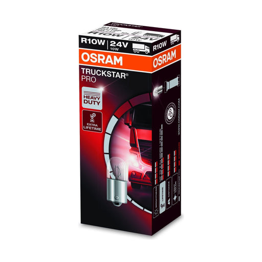 Osram TRUCKSTAR PRO Blinklichtlampe R10W, 5637TSP, 24V, 10er Faltschachtel Osram - Town Tools 