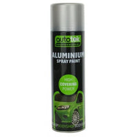 Autotek Professional Aluminium 500ml Spray Paint High Coverage