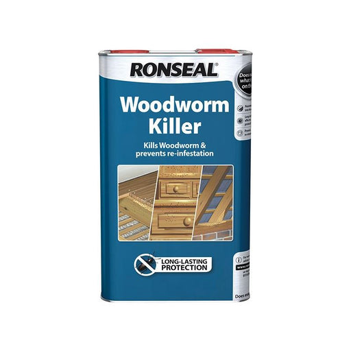 Ronseal Woodworm Killer 5 litre Ronseal - Town Tools