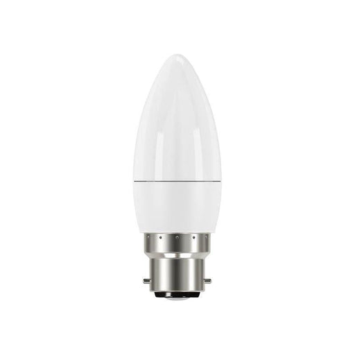 Energizer® LED BC (B22) Opal Candle Non-Dimmable Bulb, Warm White 470 lm 5.2W Energizer® - Town Tools