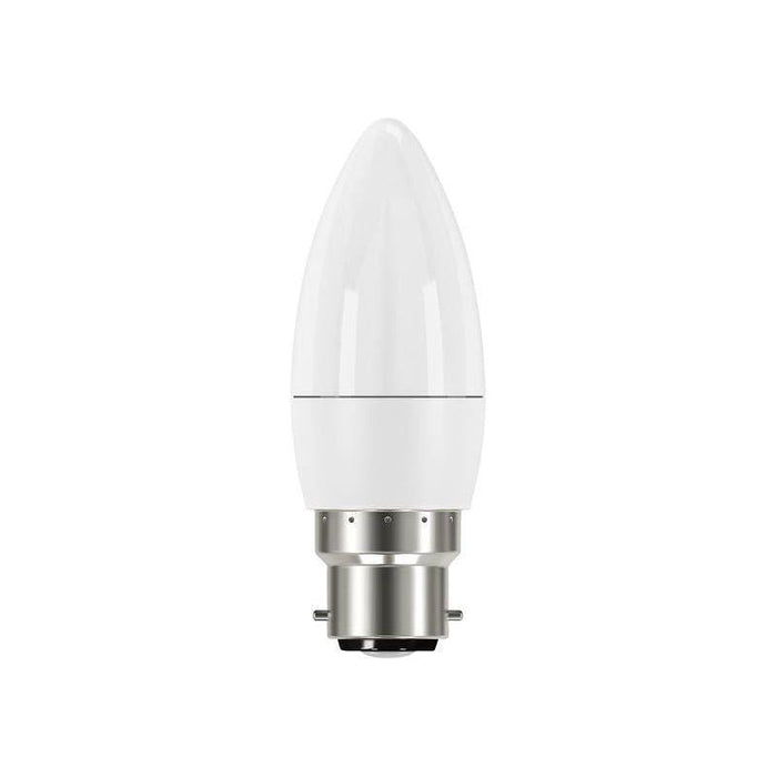 Energizer® LED BC (B22) Opal Candle Non-Dimmable Bulb, Warm White 470 lm 5.2W Energizer® - Town Tools