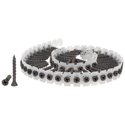 Senco DuraSpin® Collated Screws Fermacel Fibre Board to Wood 3.9 x 30mm (Pack 1000) Senco - Town Tools