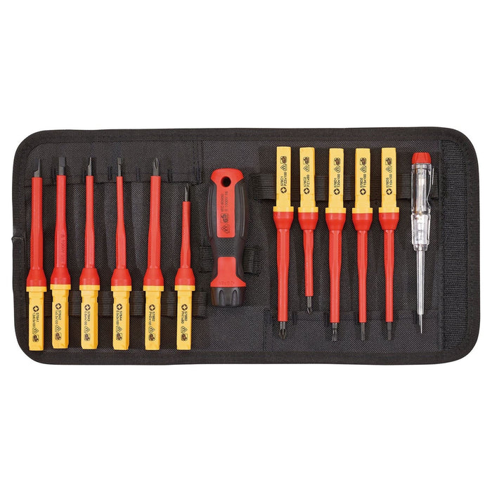 Draper Interchangeable Blade Screwdriver Set (13 Piece) 37798 Draper - Town Tools 