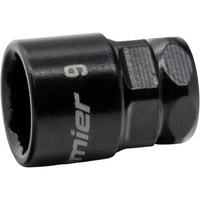 Sealey 1/4"Dr Go-Through Lock-on Low Profile Socket 9mm AK2112-06