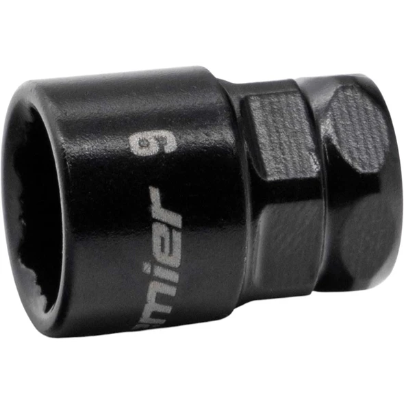 Sealey 1/4"Dr Go-Through Lock-on Low Profile Socket 9mm