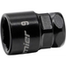 Sealey 1/4"Dr Go-Through Lock-on Low Profile Socket 9mm