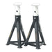 Sealey Trolley Jack 3t & AXLe Stands (Pair) 3t per Stand Combo 3040ABCOMBO Sealey - Town Tools 